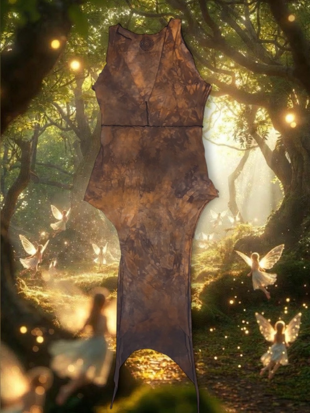 Brown Future Nomad Handmade Tunic/Dress
